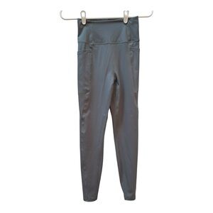 Z Supply Active Gray Pocket Leggings Womens Size Small Athletic Workout Pants